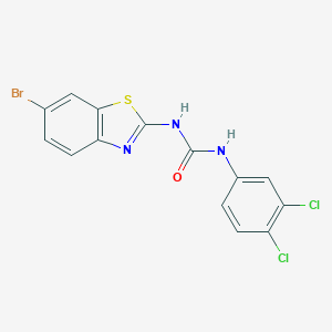 1-(6-Bromo-1,3-benzothiazol-2-yl)-3-(3,4-dichlorophenyl)urea