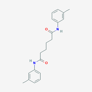 molecular formula C20H24N2O2 B448744 N,N'-bis(3-methylphenyl)hexanediamide CAS No. 547734-21-4