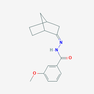 N'-bicyclo[2.2.1]hept-2-ylidene-3-methoxybenzohydrazide