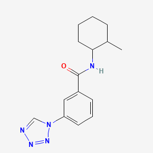 N-(2-methylcyclohexyl)-3-(1H-tetrazol-1-yl)benzamide