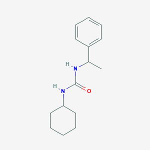 N-cyclohexyl-N'-(1-phenylethyl)urea