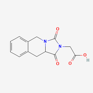 (1,3-dioxo-1,5,10,10a-tetrahydroimidazo[1,5-b]isoquinolin-2(3H)-yl)acetic acid