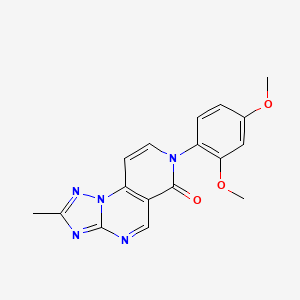 7-(2,4-dimethoxyphenyl)-2-methylpyrido[3,4-e][1,2,4]triazolo[1,5-a]pyrimidin-6(7H)-one