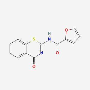 N-(4-oxo-4H-1,3-benzothiazin-2-yl)-2-furamide