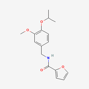 N-(4-isopropoxy-3-methoxybenzyl)-2-furamide