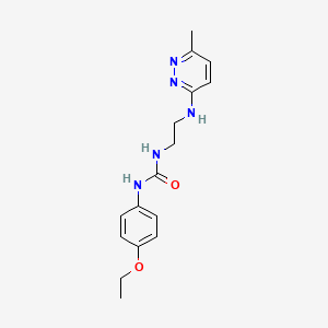 N-(4-ethoxyphenyl)-N'-{2-[(6-methyl-3-pyridazinyl)amino]ethyl}urea