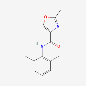 N-(2,6-dimethylphenyl)-2-methyl-1,3-oxazole-4-carboxamide