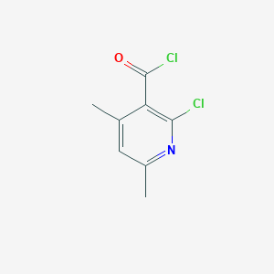 B044901 2-Chloro-4,6-dimethylpyridine-3-carbonyl chloride CAS No. 114319-42-5