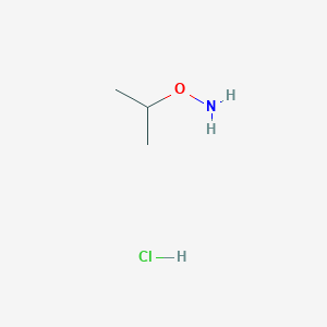 molecular formula C3H10ClNO B044903 O-异丙基羟胺盐酸盐 CAS No. 4490-81-7