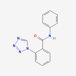 N-phenyl-2-(1H-tetrazol-1-yl)benzamide