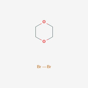 molecular formula C₄H₈Br₂O₂ B044904 二溴二恶烷 CAS No. 15481-39-7