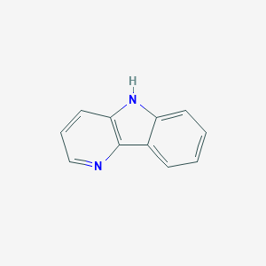 molecular formula C11H8N2 B044905 5H-吡啶并[3,2-b]吲哚 CAS No. 245-08-9