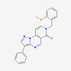 7-(2-methoxybenzyl)-3-phenylpyrazolo[1,5-a]pyrido[3,4-e]pyrimidin-6(7H)-one