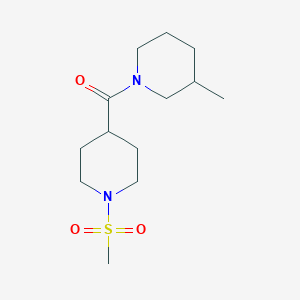 1-(1-METHANESULFONYLPIPERIDINE-4-CARBONYL)-3-METHYLPIPERIDINE