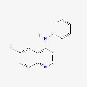 6-fluoro-N-phenylquinolin-4-amine