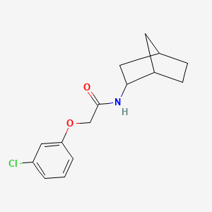 N-bicyclo[2.2.1]hept-2-yl-2-(3-chlorophenoxy)acetamide