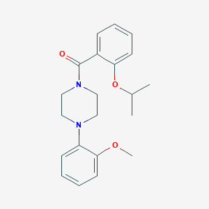 1-(2-isopropoxybenzoyl)-4-(2-methoxyphenyl)piperazine