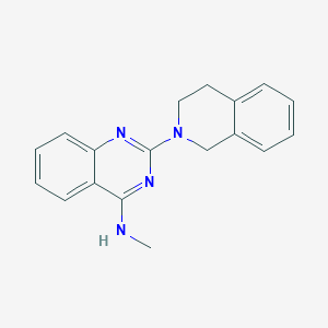 2-(3,4-dihydro-2(1H)-isoquinolinyl)-N-methyl-4-quinazolinamine