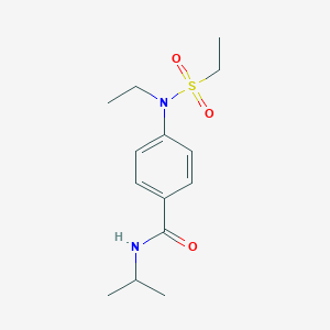 4-(N-ETHYLETHANESULFONAMIDO)-N-(PROPAN-2-YL)BENZAMIDE