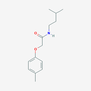 N-(3-methylbutyl)-2-(4-methylphenoxy)acetamide