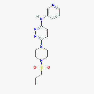 6-[4-(propylsulfonyl)-1-piperazinyl]-N-3-pyridinyl-3-pyridazinamine