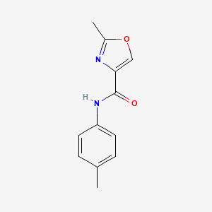 2-methyl-N-(4-methylphenyl)-1,3-oxazole-4-carboxamide