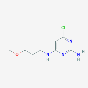 6-chloro-N~4~-(3-methoxypropyl)-2,4-pyrimidinediamine