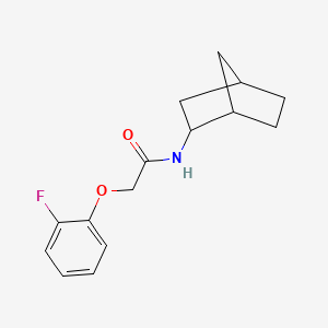 N-bicyclo[2.2.1]hept-2-yl-2-(2-fluorophenoxy)acetamide