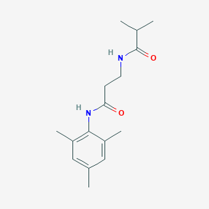 N~3~-isobutyryl-N~1~-mesityl-beta-alaninamide