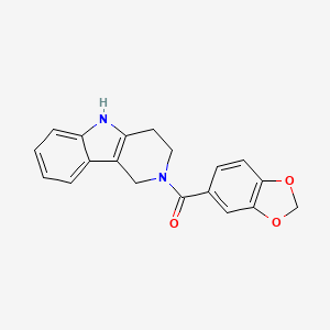 1,3-benzodioxol-5-yl(1,3,4,5-tetrahydro-2H-pyrido[4,3-b]indol-2-yl)methanone