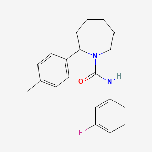 N-(3-fluorophenyl)-2-(4-methylphenyl)azepane-1-carboxamide