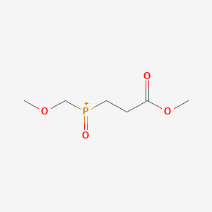 B044936 (Methoxymethyl)(3-methoxy-3-oxopropyl)oxophosphanium CAS No. 15090-26-3