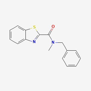 N-benzyl-N-methyl-1,3-benzothiazole-2-carboxamide