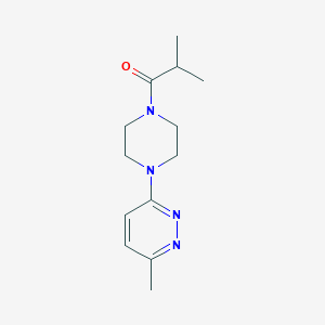 3-(4-isobutyryl-1-piperazinyl)-6-methylpyridazine