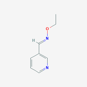 molecular formula C8H10N2O B044943 (E)-N-ethoxy-1-pyridin-3-ylmethanimine CAS No. 118562-01-9