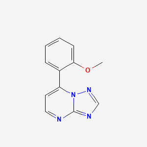 7-(2-Methoxyphenyl)-[1,2,4]triazolo[1,5-a]pyrimidine