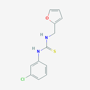 1-(3-Chlorophenyl)-3-(furan-2-ylmethyl)thiourea