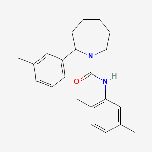 N-(2,5-dimethylphenyl)-2-(3-methylphenyl)azepane-1-carboxamide