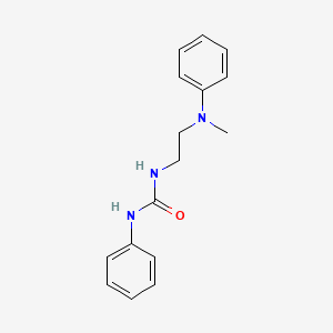 N-{2-[methyl(phenyl)amino]ethyl}-N'-phenylurea