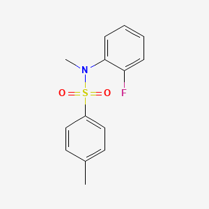 N-(2-fluorophenyl)-N,4-dimethylbenzenesulfonamide