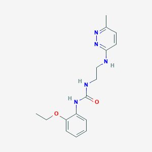 N-(2-ethoxyphenyl)-N'-{2-[(6-methyl-3-pyridazinyl)amino]ethyl}urea