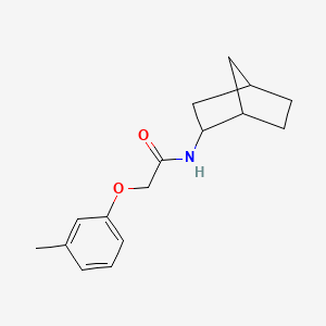 N-bicyclo[2.2.1]hept-2-yl-2-(3-methylphenoxy)acetamide