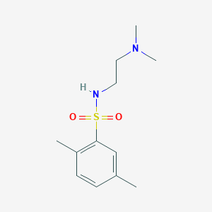 N-[2-(dimethylamino)ethyl]-2,5-dimethylbenzenesulfonamide