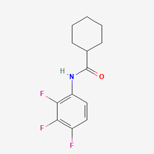 molecular formula C13H14F3NO B4496363 N-(2,3,4-trifluorophenyl)cyclohexanecarboxamide 