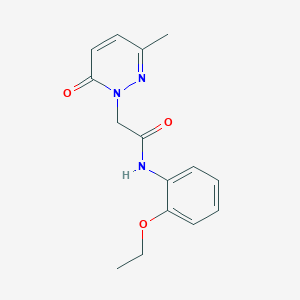 N-(2-ethoxyphenyl)-2-(3-methyl-6-oxo-1(6H)-pyridazinyl)acetamide