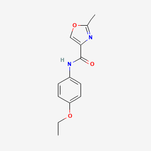 N-(4-ethoxyphenyl)-2-methyl-1,3-oxazole-4-carboxamide