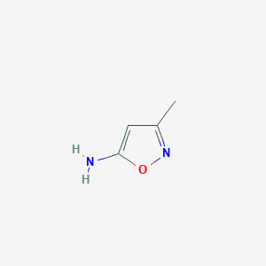 molecular formula C4H6N2O B044965 5-Amino-3-methylisoxazole CAS No. 14678-02-5