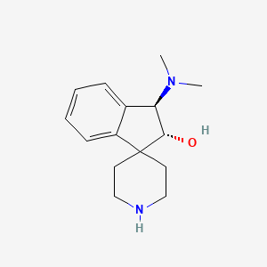 (1R,2R)-1-(dimethylamino)spiro[1,2-dihydroindene-3,4'-piperidine]-2-ol