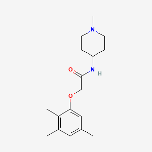 N-(1-methyl-4-piperidinyl)-2-(2,3,5-trimethylphenoxy)acetamide