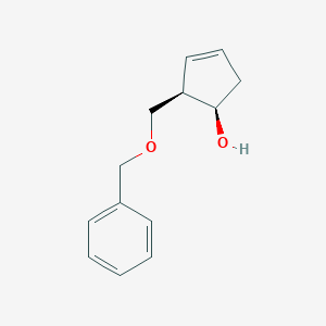 (1R,2R)-2-((Benzyloxy)methyl)cyclopent-3-enol